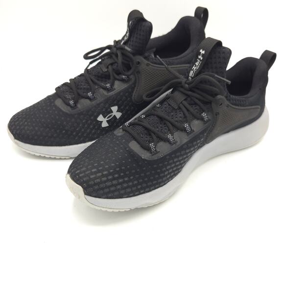 Under Armour HOVR Rise 4 UA Men\'s Size 13 Black White Sneakers main image 4